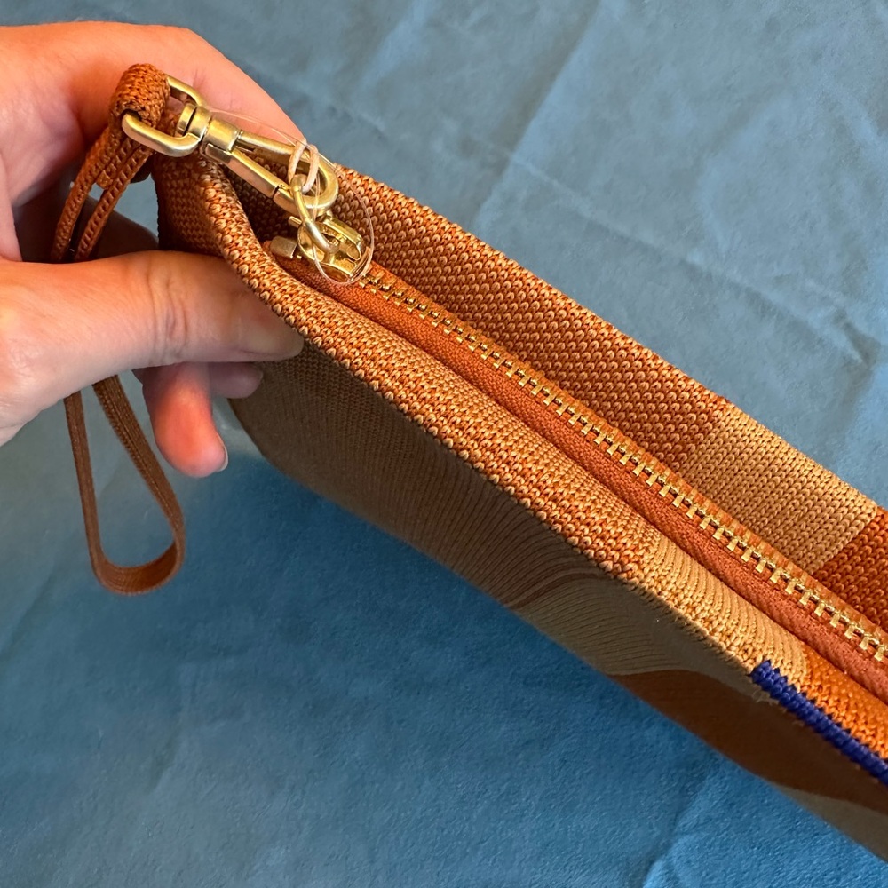 Rothy’s The Wristlet Amber Stripe - Picture 3 of 7